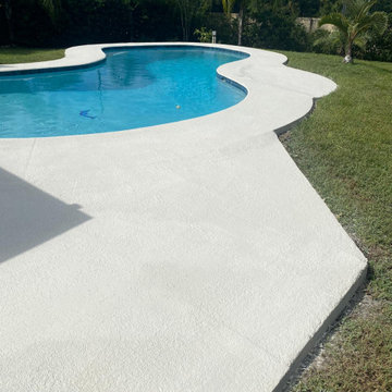 Resurface using our non slip temperature cooling texture finish