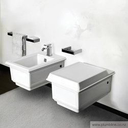 Eleganza Wall Hung Toilet With Soft Close Seat - Bidets