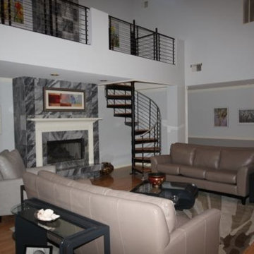 New Spiral Staircase and Railing