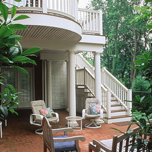 Patio stairs