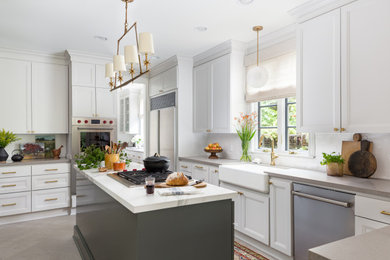 Example of a kitchen design in Other