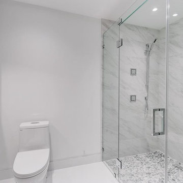 Modern complete renovation with custom wall panel and bedroom sets