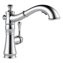 Delta Cassidy Single Handle Pull-Out Kitchen Faucet - Kitchen Faucets