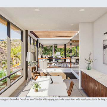 Cocktail Party with a Canyon View