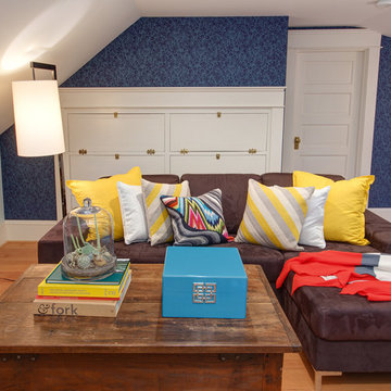 Eclectic Home Office