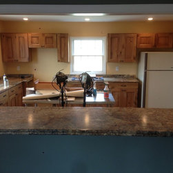 Rustic Knotty Oak - Kitchen Cabinetry