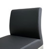 TOV Furniture Denmark Black Stainless Steel Counter Stool (Set of 2)