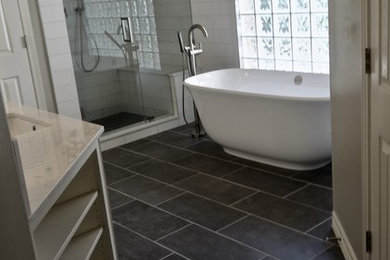 Bathroom - transitional bathroom idea in Austin