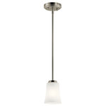 Kichler Lighting - Kichler Lighting 44053NI Tao - One Light Mini Pendant - Canopy Included: TRUE Shade Included: TRUE Canopy Diameter: 5.00* Number of Bulbs: 1*Wattage: 75W* BulbType: A19* Bulb Included: No