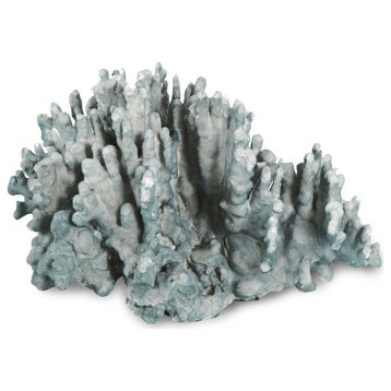 Coral Art Piece Large, Blue