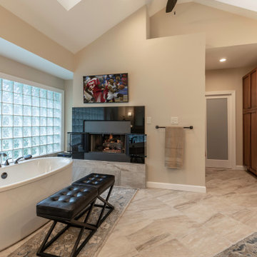 Enjoying of a Modern, Rejuvenated, and Functional Master Bath in Great Falls VA