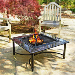 Marble Fire Table - Fire Pits