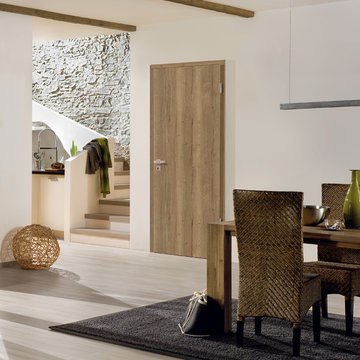 NEW FINISH Swing Doors!