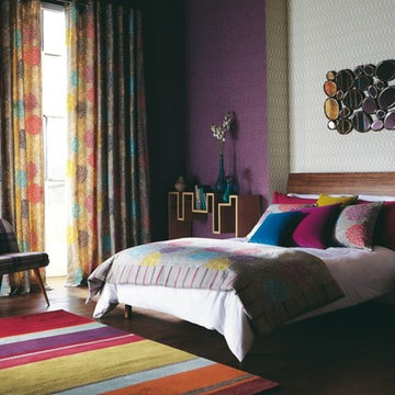 Фото ярких современных ковров в интерьере
