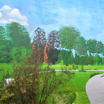 Mural on Musgrove Street 20 X 80 feet
