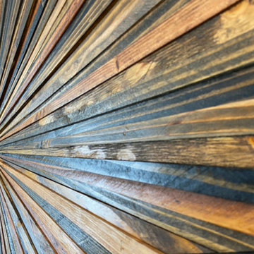Geometric Wood Wall Art