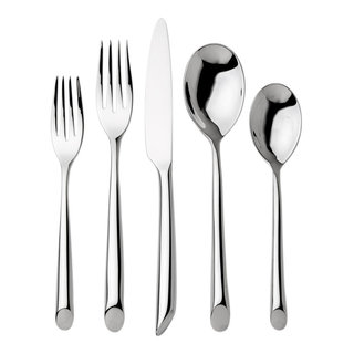 Nambe Dune 5-piece Place Setting, 18/10 Mirror Stainless Steel