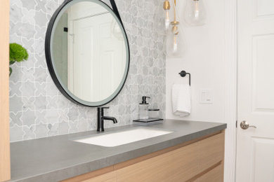 Inspiration for a bathroom remodel in Miami