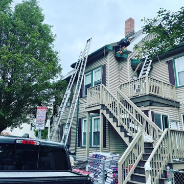 Roofing and metal fascia trim