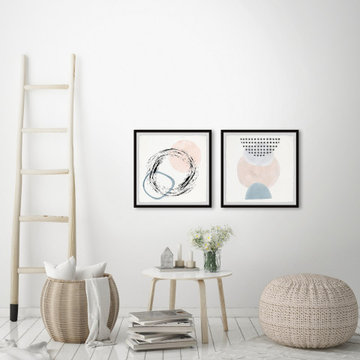 Circle Transformation Diptych