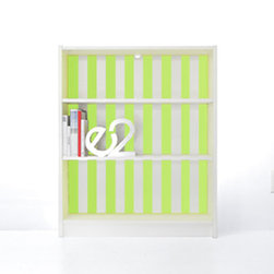 PANYL Citron Thin Stripes for IKEA BILLY - Home Decor