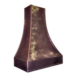 Copper Range Hood #13, K - Range Hoods And Vents