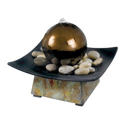 Sphere Table Top Water Fountain - Indoor Fountains