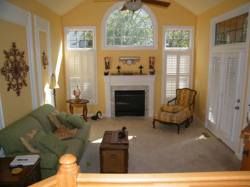 Drapes For Windows But Not Doors In Same Room