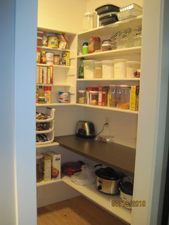 Minimum Size For Walk In Pantry, How Wide Should A Pantry Cabinet Be