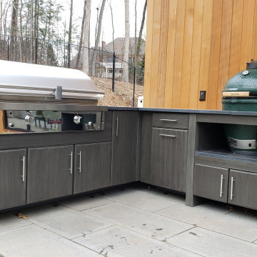 Contemporary Outdoor Kitchen of Style