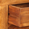 vidaXL Sideboard Solid Wood With Sheesham Finish 47.2"x11.8"x29.5"