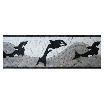 Killer Whale - Border Mosaic