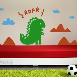 Odin the Dinosaur Large Wall Decal - Wall Decals