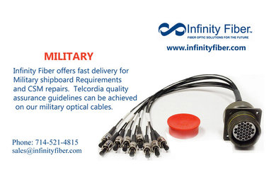 Military Fiber Optics and Fiber Optic Cable Assemblies in California