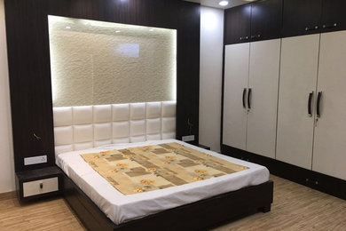 Example of a trendy bedroom design in Other