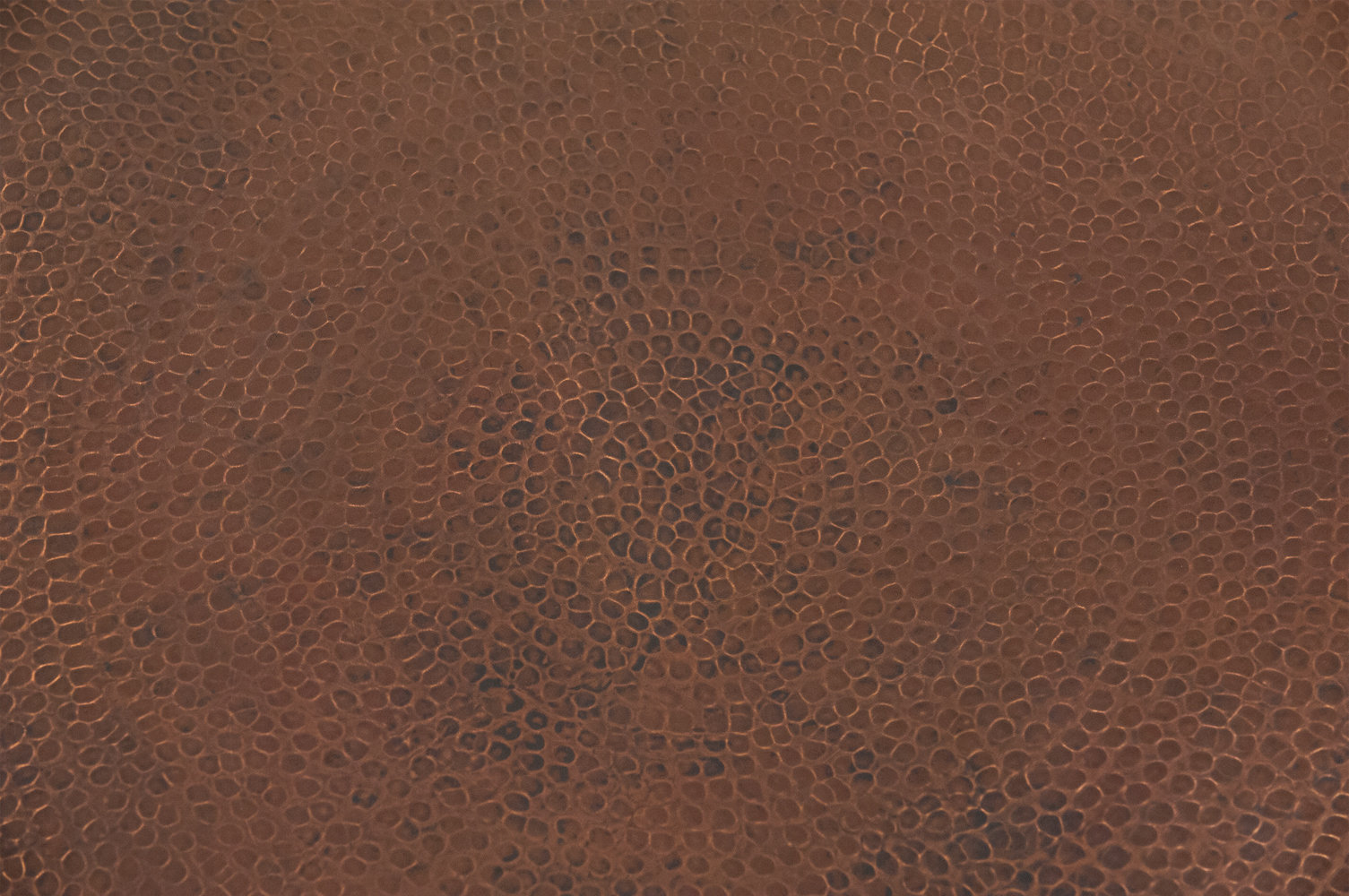 30" Round Hammered Copper Table Top - Transitional - Table Tops And ...