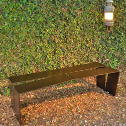 blankblank: Divide Bench by Mark Goetz - Indoor Benches
