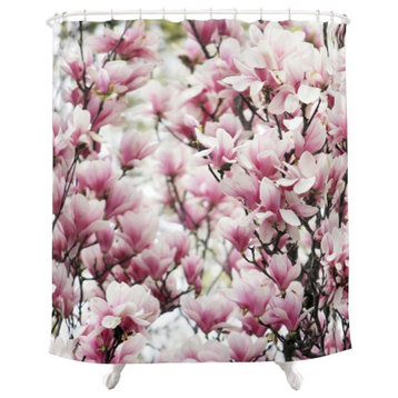 Magnolias, Fabric Shower Curtain