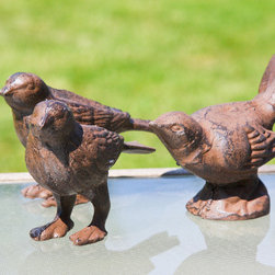 Cast Iron Birds - Garden Statues And Yard Art