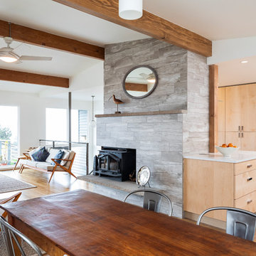 Split-Level Main Floor Remodel in West Seattle