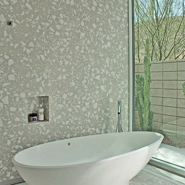 Palm Springs Modern Master Bathtub
