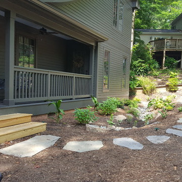 Hofelt Front Drainage and Rain Gardens
