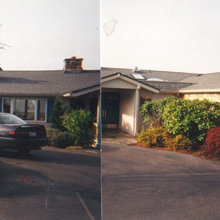 outside