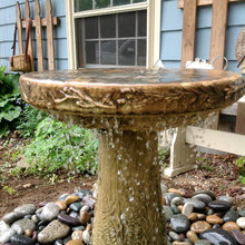 bird bath fountain