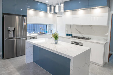 Inspiration for a modern kitchen in Canberra - Queanbeyan.