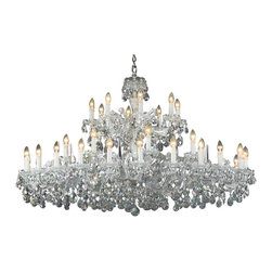 Inviting Home Inc - Maria Theresa 40-Light Crystal Chandelier - Chandeliers