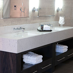 Cambria Job Shots - Vanity Tops And Side Splashes