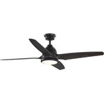 Progress - Progress P250009-182-30 Alleron - 56 Inch 4 Blade Ceiling Fan with Light Kit - Incorporate nostalgic character reminiscent of aviAlleron 56 Inch 4 Bl Antique Nickel Grey UL: Suitable for damp locations Energy Star Qualified: n/a ADA Certified: n/a  *Number of Lights: 1-*Wattage:24w LED bulb(s) *Bulb Included:Yes *Bulb Type:LED *Finish Type:Antique Nickel
