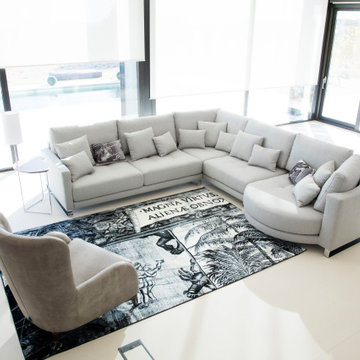 Opera Fabric Modular Sectional Sofa by Famaliving