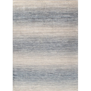 Pasargad Home Transitiona Collection Hand-Knotted Wool Area Rug, 10'4"x14'5"